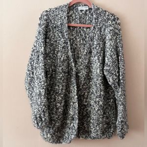 Italian made marbled knit sweater